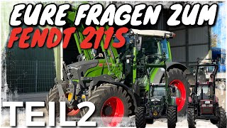 Obsthof Raddatz  FENDT 211S I EURE FRAGEN I CARGO Frontlader I FENDT ONE POWER I TEIL 2 [upl. by Wailoo135]