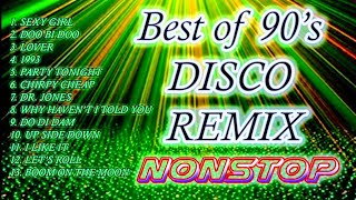 90s Disco Greatest Hits  The Best 90s Disco Remix  Nonstop  DjOndong Remix [upl. by Esiuqram]