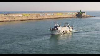 Vídeodrone de entrada de pesqueros al puerto de Benicarló [upl. by Clova128]