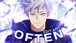 Gojo S2 ✨ Often  EDITAMV [upl. by Ormiston]