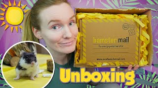 Hamster Mail Summer 2023 Unboxing  Munchies Place [upl. by Idisahc854]