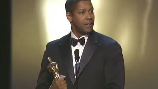 Denzel Washington Wins Best Actor  74th Oscars 2002 [upl. by Pine413]