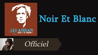 Ali Amran  Noir Et Blanc Audio Officiel [upl. by Radferd625]