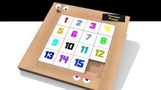 how to make cardboard number puzzle brain boosterpuzzle for studyviralvideo [upl. by Ettevram]