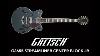 Gretsch G2655 Streamliner Center Block Jr with VStoptail  Demo [upl. by Katlin]