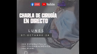 Charla de cirugía en directo Bola adiposa de bichat DRHOLMESORTEGA [upl. by Yolanda762]