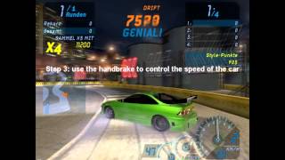 NFS Underground 1  Integra Drift Tutorial [upl. by Edobalo]