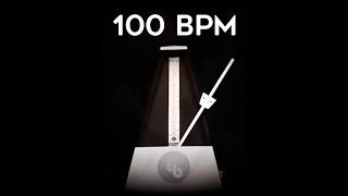 100 BPM Metronome [upl. by Aitercal958]