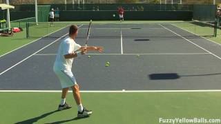 Marat Safin Forehands from the Back Perspective in HD [upl. by Willock]