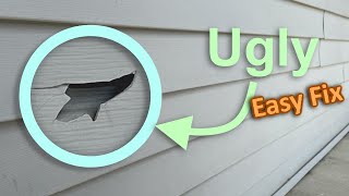 Surprising Method to Fix Siding Cracks Fast [upl. by Margarette]