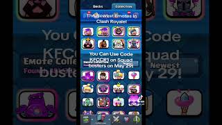 The Newest Emotes In Clash Royale clashwithhaaland [upl. by Jere]