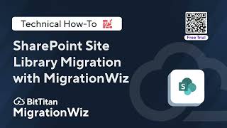 MigrationWiz SharePoint Site Library Migration with a Free Trial [upl. by Orlov840]