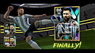 Finally purchased Bigtime Messi 103 HDefootball2024 konami efootball2023 efootball shortvideo [upl. by Yrelbmik]