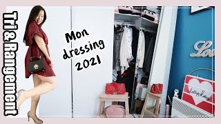 📦 Gros TRI ET RANGEMENT • Vers un dressing 👗👛 plus minimaliste • AVANT  APRÈS 2021 [upl. by Lorrayne]