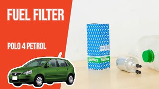 How to replace the fuel filter Polo mk4 14 ⛽ [upl. by Neerac272]