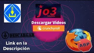 Bajar Vídeos de Crunchyroll Método Septiembre 2017 lAllavSoft Full [upl. by Lowe]