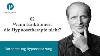 Wann funktioniert die Hypnosetherapie nicht [upl. by Marcy]