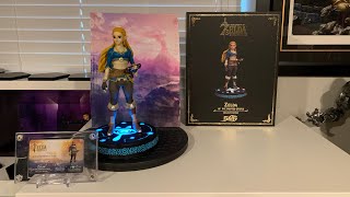 First4figures Princess Zelda Breath of Wild 16 PVC EX Statue Unboxing and Review [upl. by Tommie276]