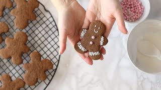 BISCOTTI PAN DI ZENZERO Ricetta originale Gingerbread [upl. by Nynnahs]