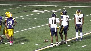 MADISON PREP CHARGERS VS THIBODAUX HIGH SCHOOL FRESHMAN 10242023 [upl. by Yeliab]