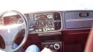 Classic Saab 900 t16 Driving [upl. by Rosenblatt]