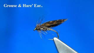 Tying a Grouse amp Hares Ear Wet Fly by Davie McPhail [upl. by Edithe]