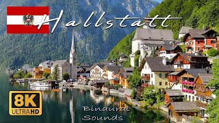 Hallstatt A Picturesque Village Hidden On The Banks Of One Of Austrias Most Beautiful Lakes 8K [upl. by Milly823]