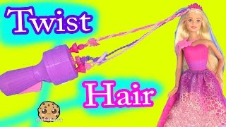 TWIST SNAP N STYLE Princess Endless Hair Kingdom Barbie Doll  Cookieswirlc Toy Unboxing Video [upl. by Rosita]