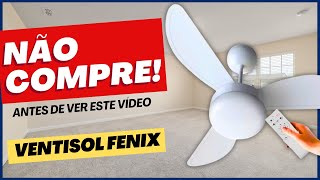 ⭐️ RELATO DE CLIENTES ⭐️ Ventilador de Teto Ventisol Fenix Inverter VALE A PENA COMPRAR [upl. by Koy498]