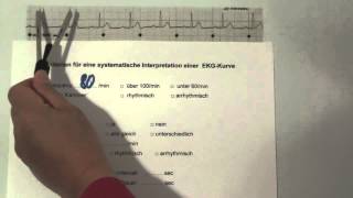 EKG für Pflege Teil 10  Sinusrhythmus interpretieren [upl. by Enimrej]