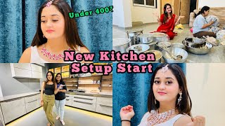 New Kitchen ke Liye New Bartan Lots of New Jewellery Shopping for Festival By Bindass Kavya [upl. by Jimmy]