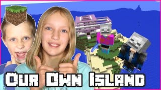 Building Our Own Island with Ronald  Minecraft Realm [upl. by Neveda]