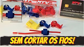 Como Fazer uma Emenda nos fios com Conector de Derivação Tap Link [upl. by Verene]