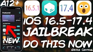 iOS 1651  174 A12 JAILBREAK DO THIS RIGHT NOW While Its Still Possible All Devices [upl. by Nerac]