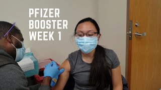 Pfizer Booster Dose Side Effects Week One [upl. by Kraus380]