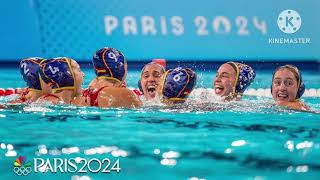 spain water polo women teamparis olympics 2024 [upl. by Swope503]