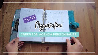 Organisation  Comment créer son planner personnalisé avec Agendio [upl. by Wight]