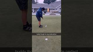 Golfing Craziest Putt I’ve Ever Seen [upl. by Ahsote]