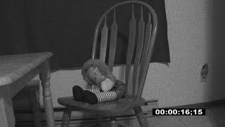 Annabelle Doll Attack Footage 1969 Original Doll [upl. by Elatnahs]