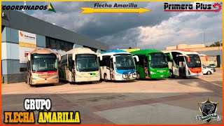 Autobuses de Grupo Flecha Amarilla [upl. by Leugar]