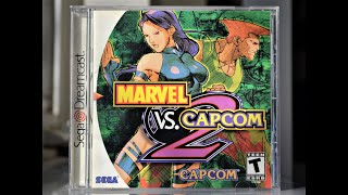 Marvel vs Capcom 2  Accurate Mix Sega Dreamcast Mod [upl. by Ardnalac]