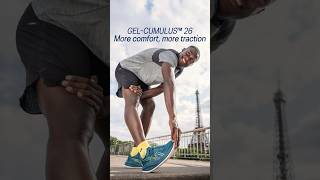 ASICS GELCUMULUS™ 26  Enhanced comfort and traction for every stride [upl. by Ayala]