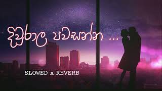 දිවුරාල පවසන්න slowed x reverd [upl. by Arihk334]