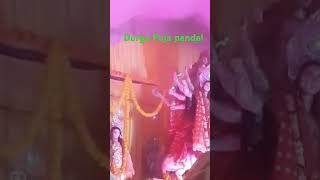 Durga Puja pandal upनवरात्रि दुर्गा पूजा पंडाल जौनपुर [upl. by Bronder]