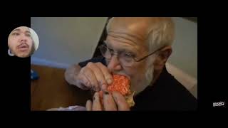 ANGRYGRANDPA TRIES THE ANGRIEST WHOPPER REACTION [upl. by Safoelc]