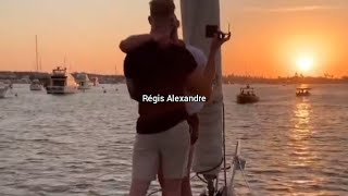 Gay Kiss marriage proposal boat sea ⛵ [upl. by Galateah567]