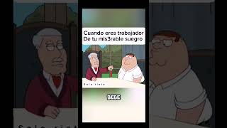 cuando trabajas con tu suegro petergriffin humor fypシ゚viral [upl. by Ziegler]