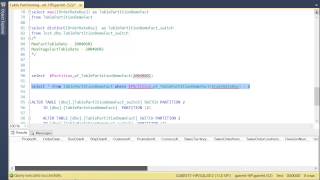 Data Warehouse 13 Table Partition Switching [upl. by Ivens]