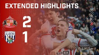 Extended Highlights  Sunderland AFC 2  1 West Bromwich Albion [upl. by Samul]