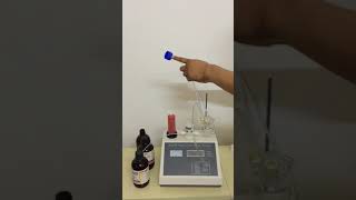 SKZ1018B Volumetric Karl Fischer Titration step1 installation [upl. by Dloreg]